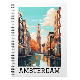 Carnet Amsterdam Pays-Bas Canal Travel