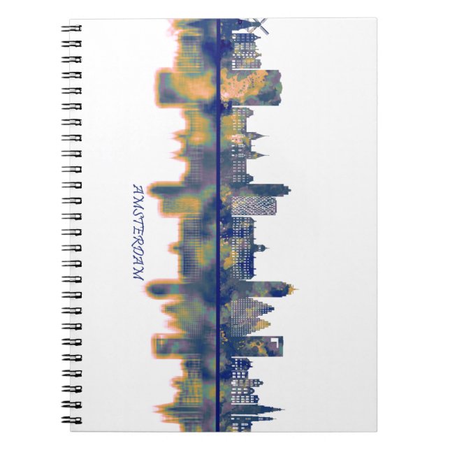 Carnet Amsterdam Skyline (Devant)