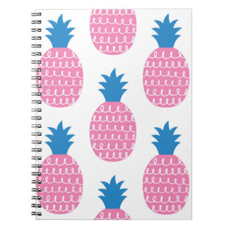 Carnet Amusant ananas, Design Vintage sans couture.