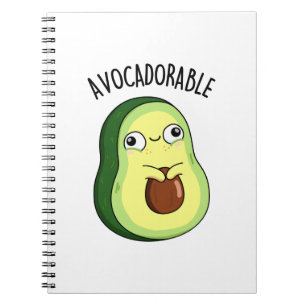 Carnet Amusant Avoc amusant Avocado Pun