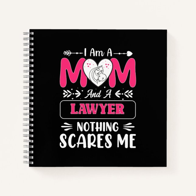 Carnet Amusant Avocat Maman, Avocat Maman (Devant)