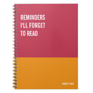 Carnet amusant, Journal de la tablette d'écriture