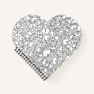 Carnet Amusant motif mammaire adulte