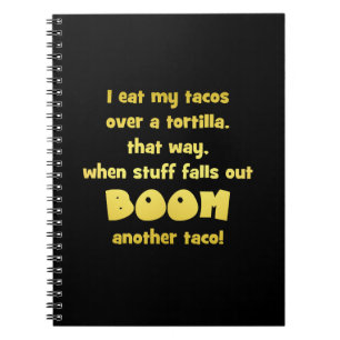 Carnet Amusante Tortilla Boom Plaisanter