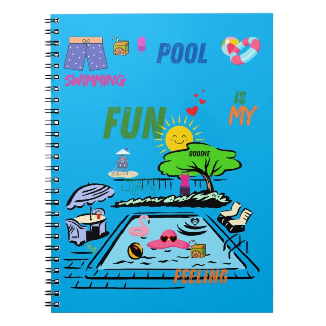 Carnet Amusement de piscine (Devant)