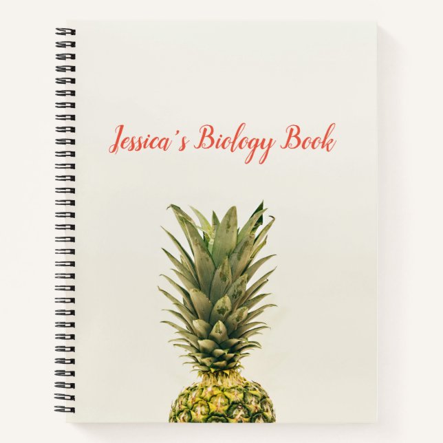 Carnet Ananas (Devant)