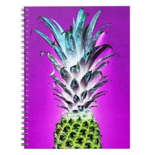 Carnet Ananas au néon