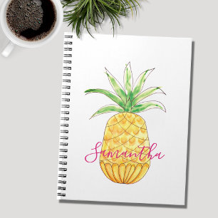 Carnet Ananas personnalisé