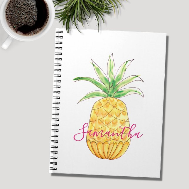 Carnet Ananas personnalisé (Créateur téléchargé)