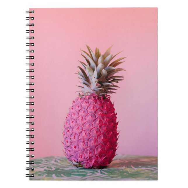 CARNET ANANAS ROSE (Devant)