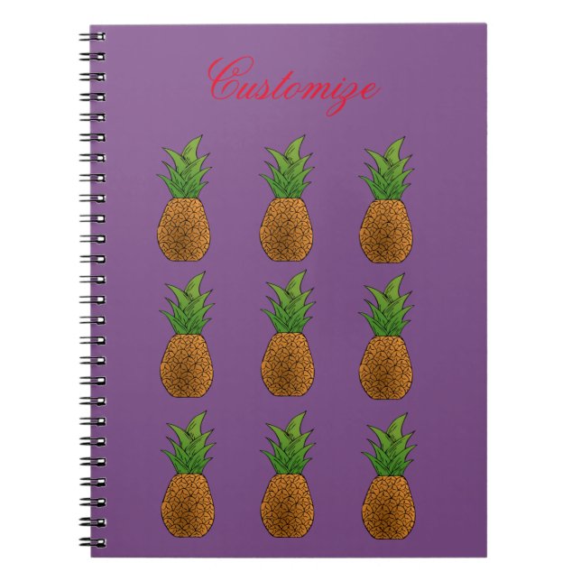 Carnet Ananas Thunder_Cove (Devant)