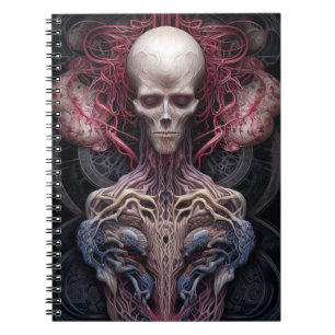 Carnet Anatomie Surréelle Horreur Sci-Fi Art