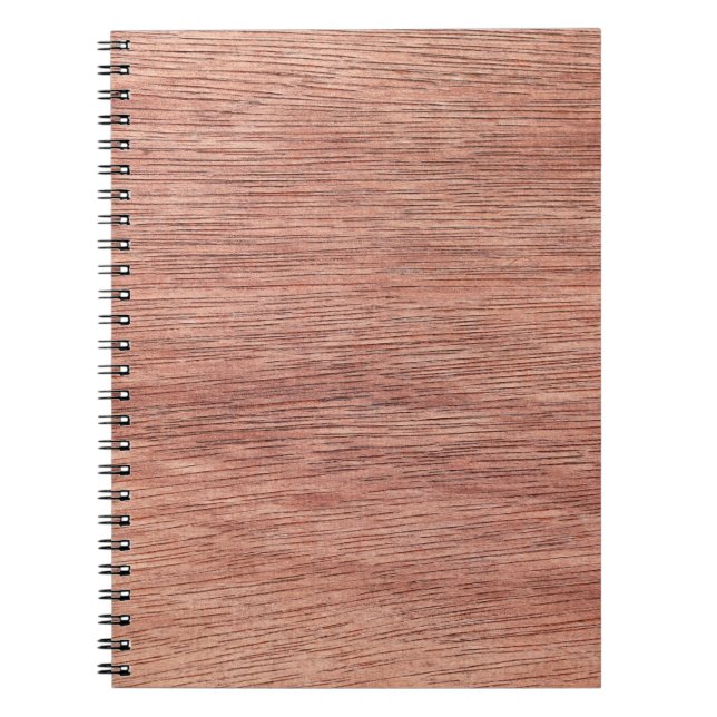 Carnet Ancien dessin graphique en panneau de bois abstrai (Devant)