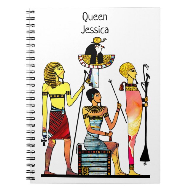 Carnet Ancien Égypte Pharaons Lavish Ormamentation (Devant)