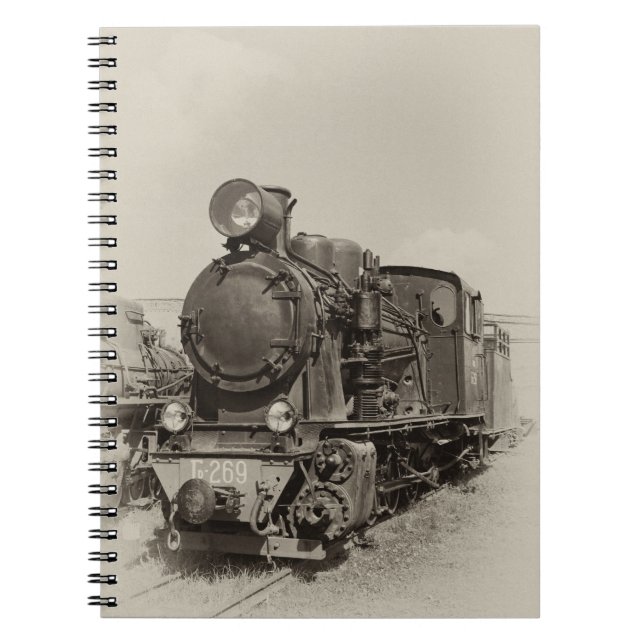 Carnet Ancien moteur à vapeur étroit Gr-269 (Devant)