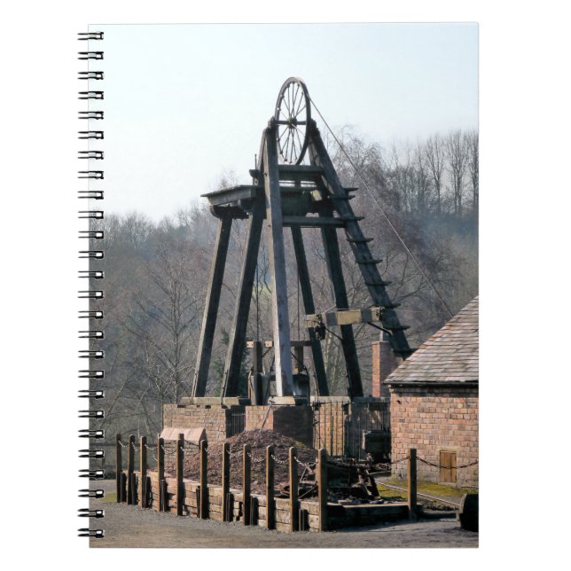 CARNET ANCIENNE ANGLETERRE PITHEAD ROUE À VOILE (Devant)