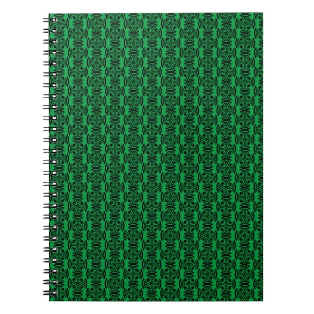 Carnet Ancienne Croix Celtique à Entrelacs d'Art Fin (Devant)