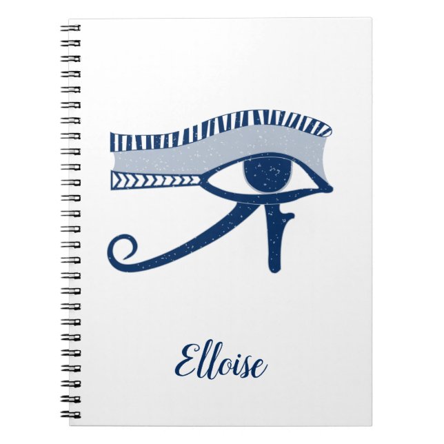 Carnet Ancient Eye of Horus Personalised (Devant)