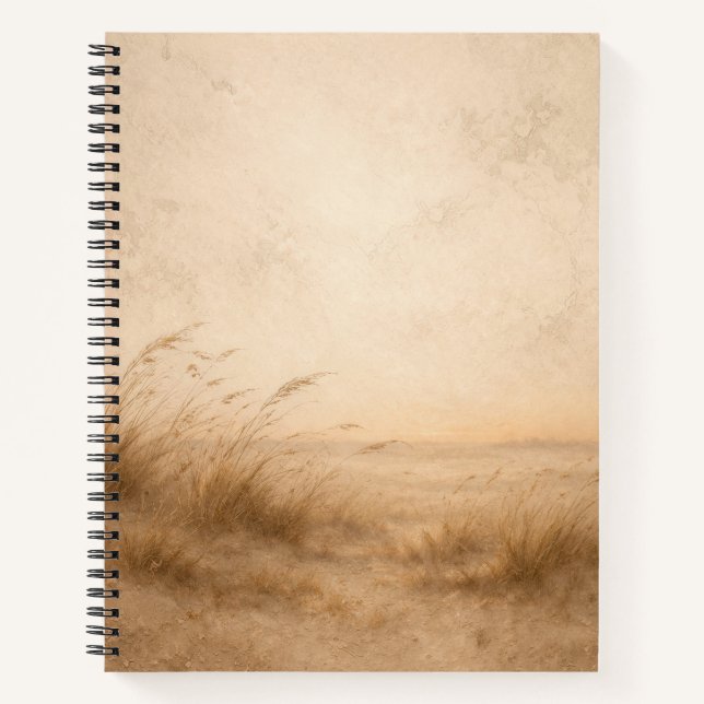Carnet Ancient Field | Landscape Art | Notebook (Devant)