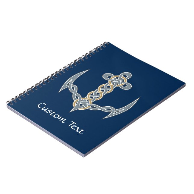 Carnet Ancre celtique 1 (Côté gauche)