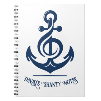 Carnet Ancre mélodie nautique