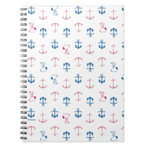 Carnet Ancre nautique Snoopy Motif