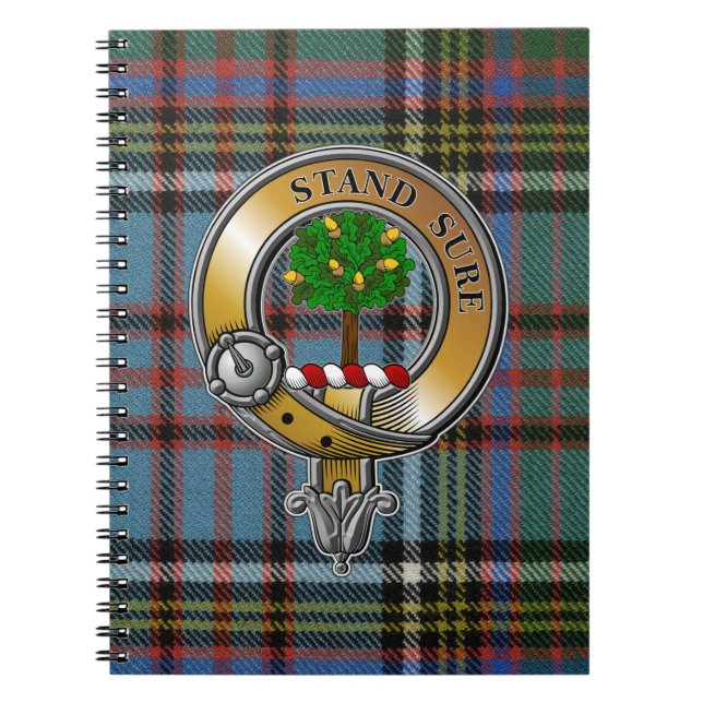 Carnet Anderson Tartan & Badge (Devant)