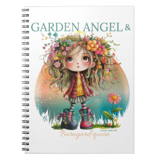 Carnet Ange de jardin
