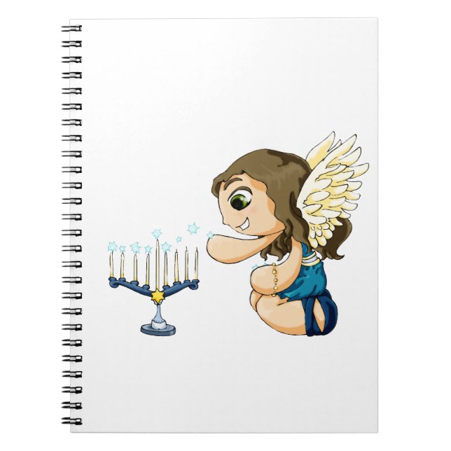 Carnet Ange de Menorah (Devant)