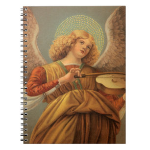 Carnet Ange jouant du violon de la Renaissance Melozzo da
