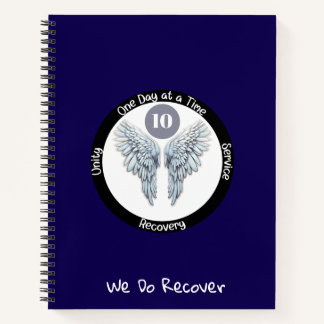 Carnet Angel Wings - Custom 12 Step Recovery