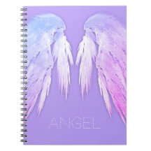 ANGEL WINGS Fairy Purple Nom personnalisé