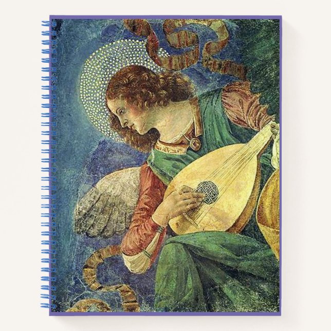 CARNET ANGELS FABRIQUANT LA MUSIQUE (Devant)