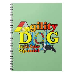 Carnet Anglais Cocker Spaniel Agilité
