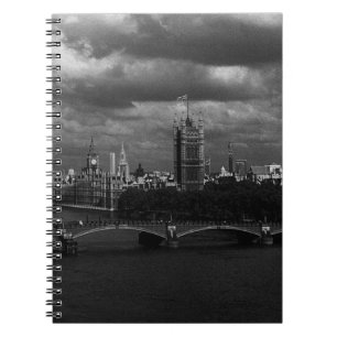 Carnet Angleterre vintage Londres La Tamise 1970