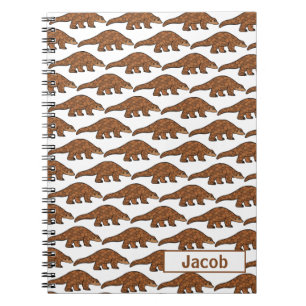 Carnet Animal de pangoline de nom