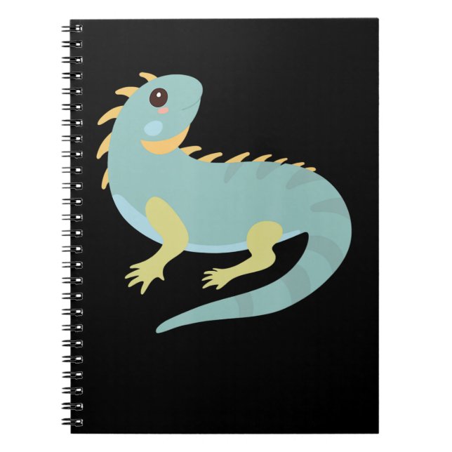 Carnet Animal Iguana - Cadeau Iguana (Devant)