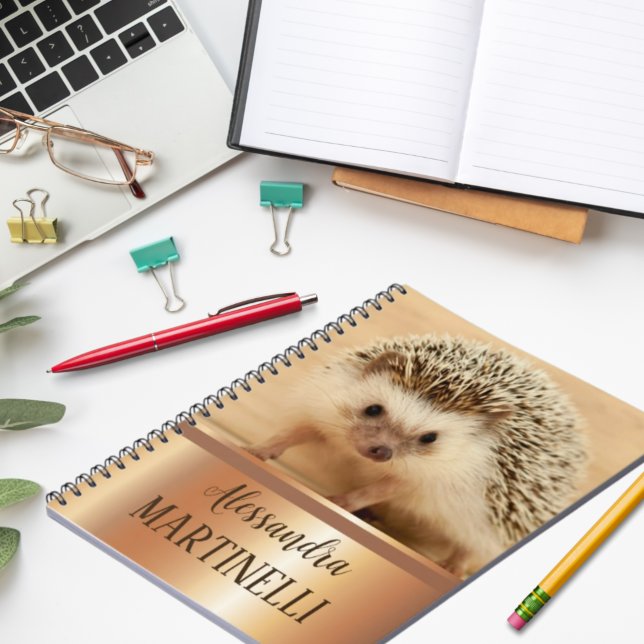 Carnet Animal mignon pour les filles Hedgehog School (Créateur téléchargé)
