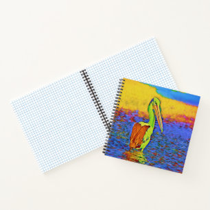 Carnet animal - pélican