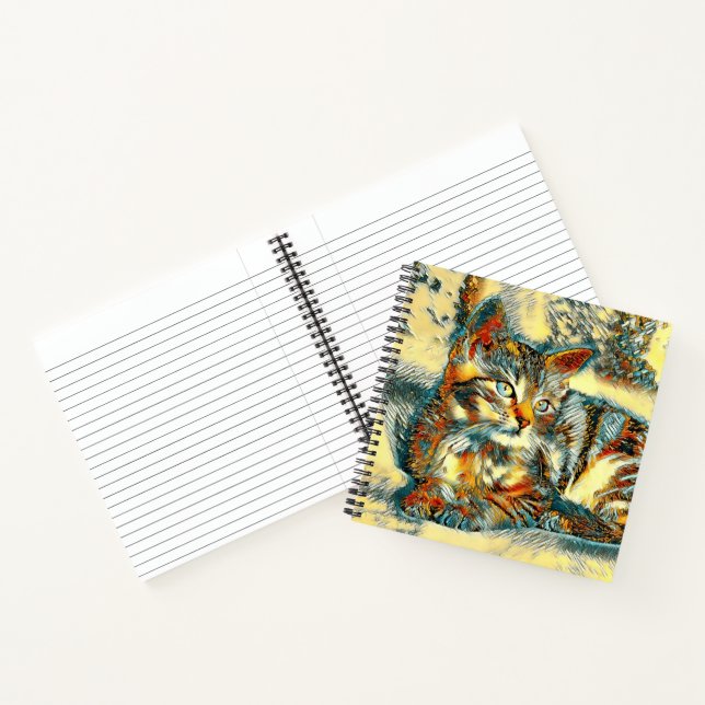 Carnet AnimalArt_Cat_015 (Intérieur)