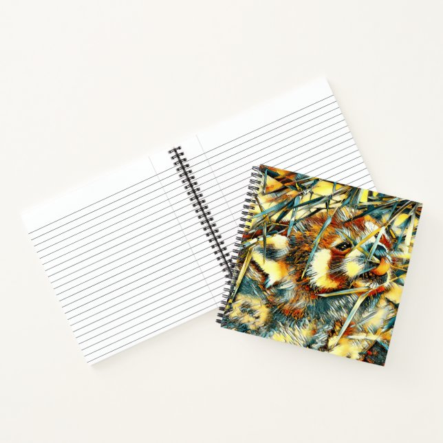 Carnet AnimalArt_RedPanda_003 (Intérieur)