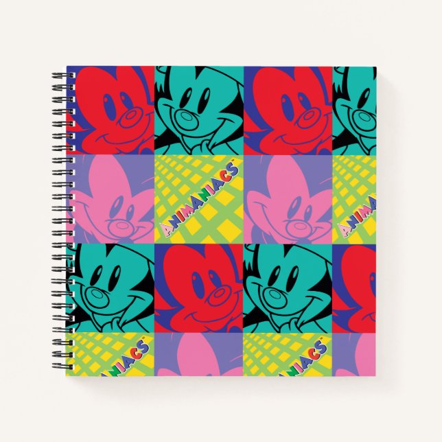Carnet Animaniacs | Warner Siblings Pop Art Graphic (Devant)