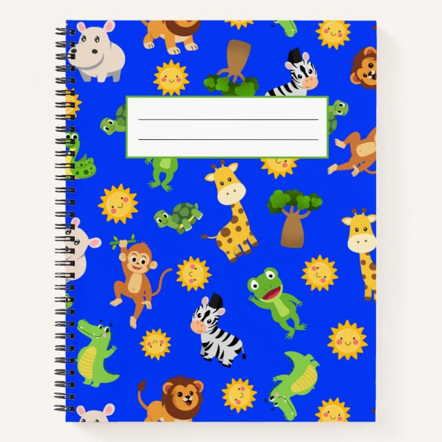 Carnet Animaux africains (Devant)