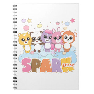 Carnet Animaux Colorés Frienz pour Stimuler l'Imagination