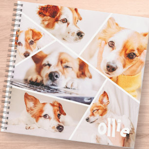 Carnet Animaux de compagnie Moderne Simple Personnalisé 6