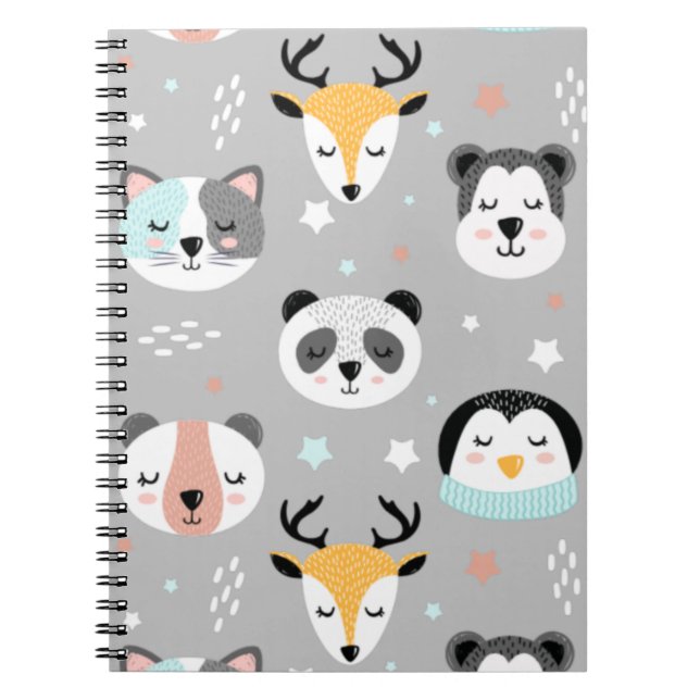 Carnet Animaux d'hiver (Devant)