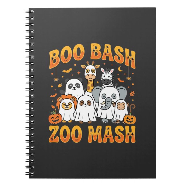 Carnet Animaux du zoo Halloween Boo Bash Zoo Mash_1 (Devant)
