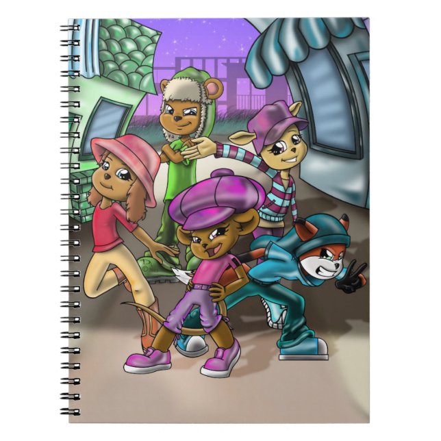 Carnet Animaux et Casquettes (Devant)