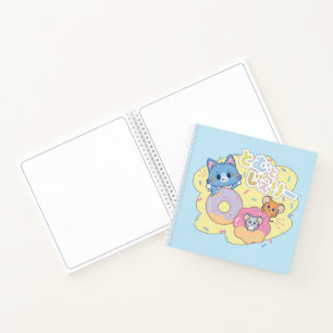 Carnet Anime Donut délice avec Tom, Jerry et Tuffy
