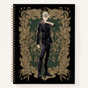 Carnet Anime Draco Malfoy Cadre Ornate